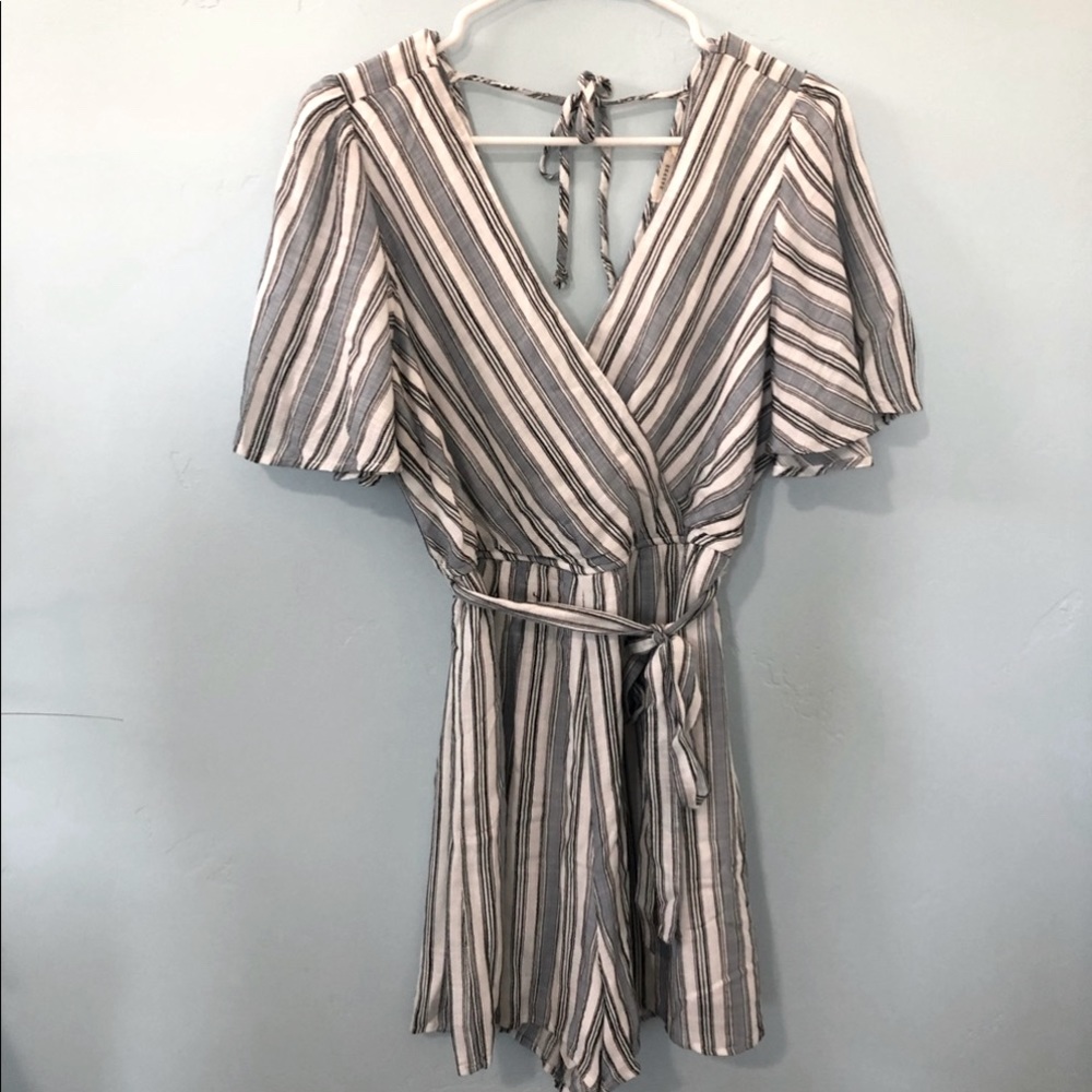 Striped Romper